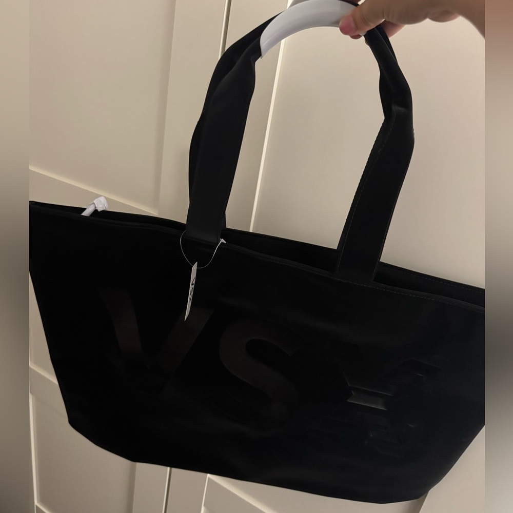 Victoria's Secret Black Classic Tote Bag